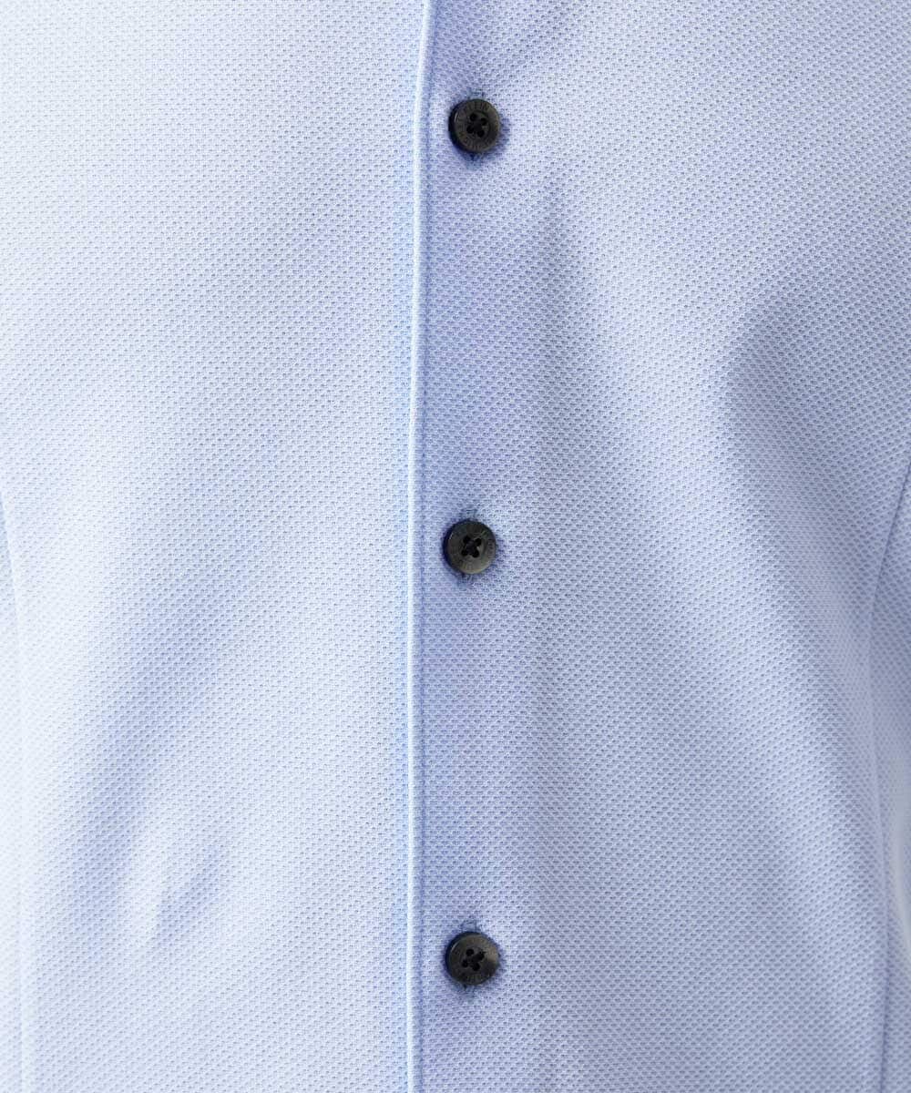 MNBDF50200 MICHEL KLEIN HOMME(ミッシェルクラン オム) 《日本製》ベーシックジャージ長袖シャツ ライトブルー