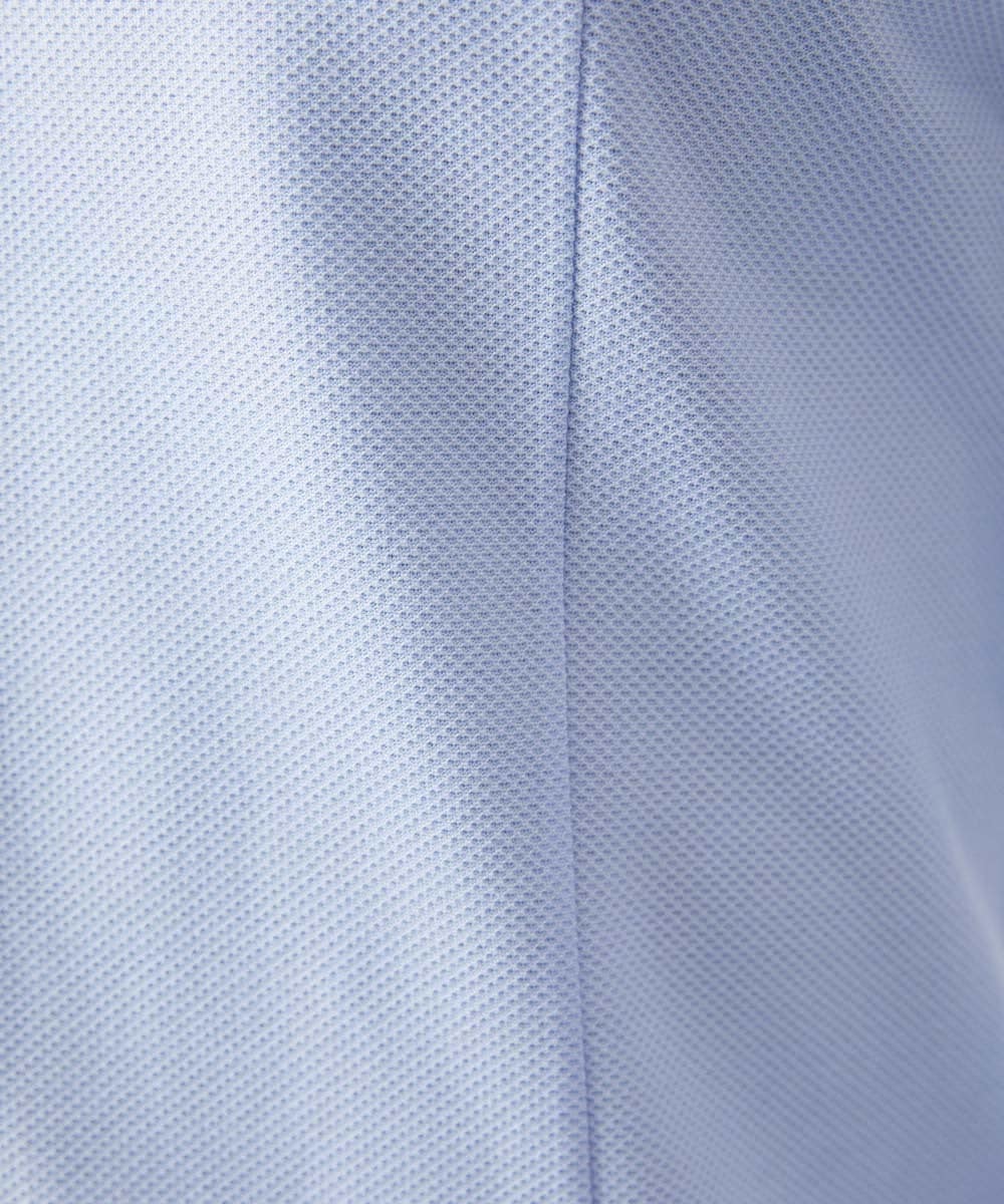 MNBDF50200 MICHEL KLEIN HOMME(ミッシェルクラン オム) 《日本製》ベーシックジャージ長袖シャツ ライトブルー