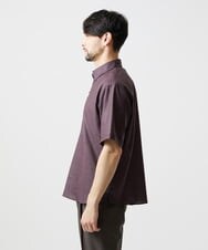 MNBJD51270 MICHEL KLEIN HOMME(ミッシェルクラン オム) 【セットアップ】カプリ半袖シャツ パープル