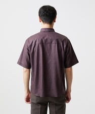 MNBJD51270 MICHEL KLEIN HOMME(ミッシェルクラン オム) 【セットアップ】カプリ半袖シャツ パープル