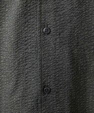 MNBJD53230 MICHEL KLEIN HOMME(ミッシェルクラン オム) コットンウェーブ長袖シャツ ダークグレー