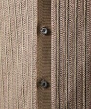 MNCJD72330 MICHEL KLEIN HOMME(ミッシェルクラン オム) ラッセル編みレースカーディガン ベージュ