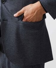 MNDAA55430 MICHEL KLEIN HOMME(ミッシェルクラン オム) ウール調ストレッチテーラードジャケット セットアップ ネイビー