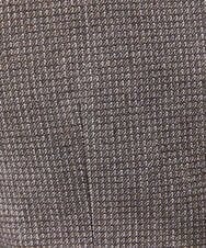 MNDAA57530 MICHEL KLEIN HOMME(ミッシェルクラン オム) スタンドカラーストレッチジャケット セットアップ ブラウン