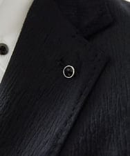 MNDAA58490 MICHEL KLEIN HOMME(ミッシェルクラン オム) ベロアストレッチテーラードジャケット ブラック