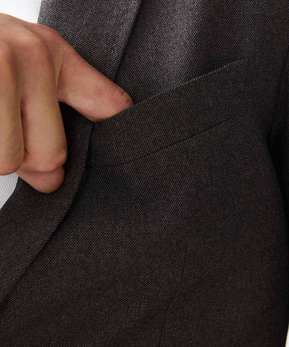 MNDAC53400 MICHEL KLEIN HOMME(ミッシェルクラン オム) テーラードジャケット セットアップ ブラウン