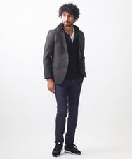MNDAC53400 MICHEL KLEIN HOMME(ミッシェルクラン オム) テーラードジャケット セットアップ ブラウン