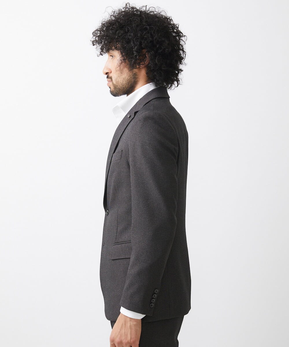 MNDAC53400 MICHEL KLEIN HOMME(ミッシェルクラン オム) テーラードジャケット セットアップ ブラウン