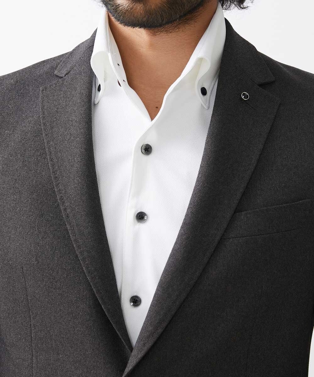 MNDAC53400 MICHEL KLEIN HOMME(ミッシェルクラン オム) テーラードジャケット セットアップ ブラウン