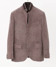 MNDAC54540 MICHEL KLEIN HOMME(ミッシェルクラン オム) スエード調コンバーチブルジャケット ベージュ