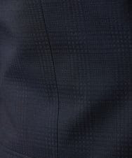 MNDAD06690 MICHEL KLEIN HOMME(ミッシェルクラン オム) 【セットアップ】チェック柄テーラードジャケット ブラック