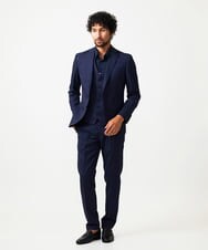 MNDAD08690 MICHEL KLEIN HOMME(ミッシェルクラン オム) 【セットアップ】テーラードジャケット ネイビー