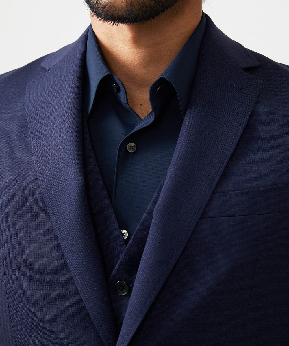 MNDAD08690 MICHEL KLEIN HOMME(ミッシェルクラン オム) 【セットアップ】テーラードジャケット ネイビー