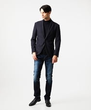 MNDAF03400 MICHEL KLEIN HOMME(ミッシェルクラン オム) 【セットアップ】ストレッチテーラードジャケット ネイビー