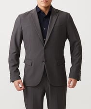 MNDAF04430 MICHEL KLEIN HOMME(ミッシェルクラン オム) 【セットアップ】【BODY MAKE】ストレッチテーラードジャケット グレー