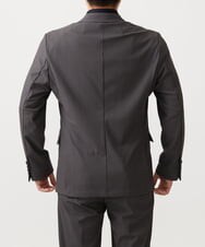 MNDAF04430 MICHEL KLEIN HOMME(ミッシェルクラン オム) 【セットアップ】【BODY MAKE】ストレッチテーラードジャケット グレー
