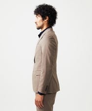 MNDAF53450 MICHEL KLEIN HOMME(ミッシェルクラン オム) 【セットアップ】ピンヘッドテーラードジャケット ブラウン