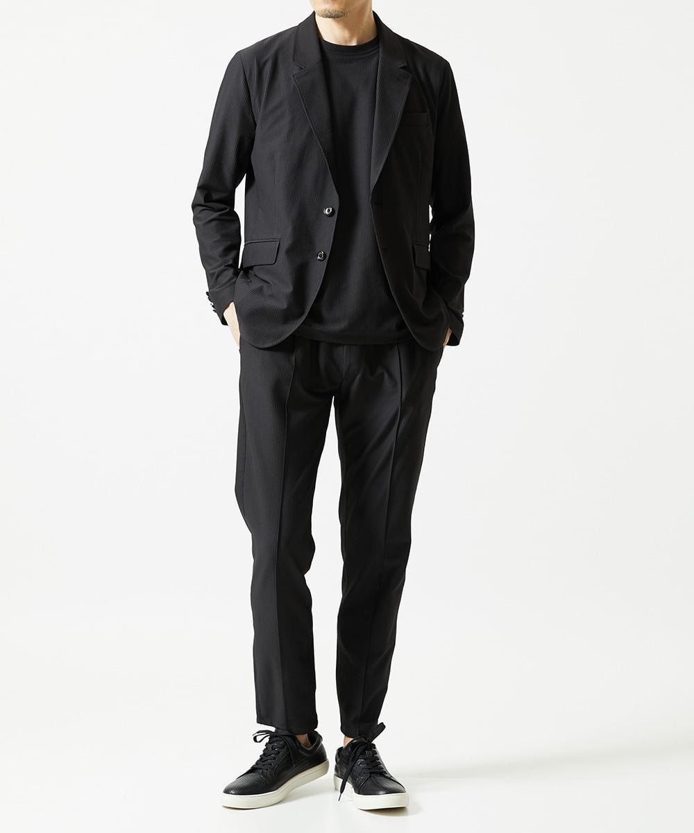 MNDAF55450 MICHEL KLEIN HOMME(ミッシェルクラン オム) 【セットアップ】SUPERGAコラボジャケット ブラック