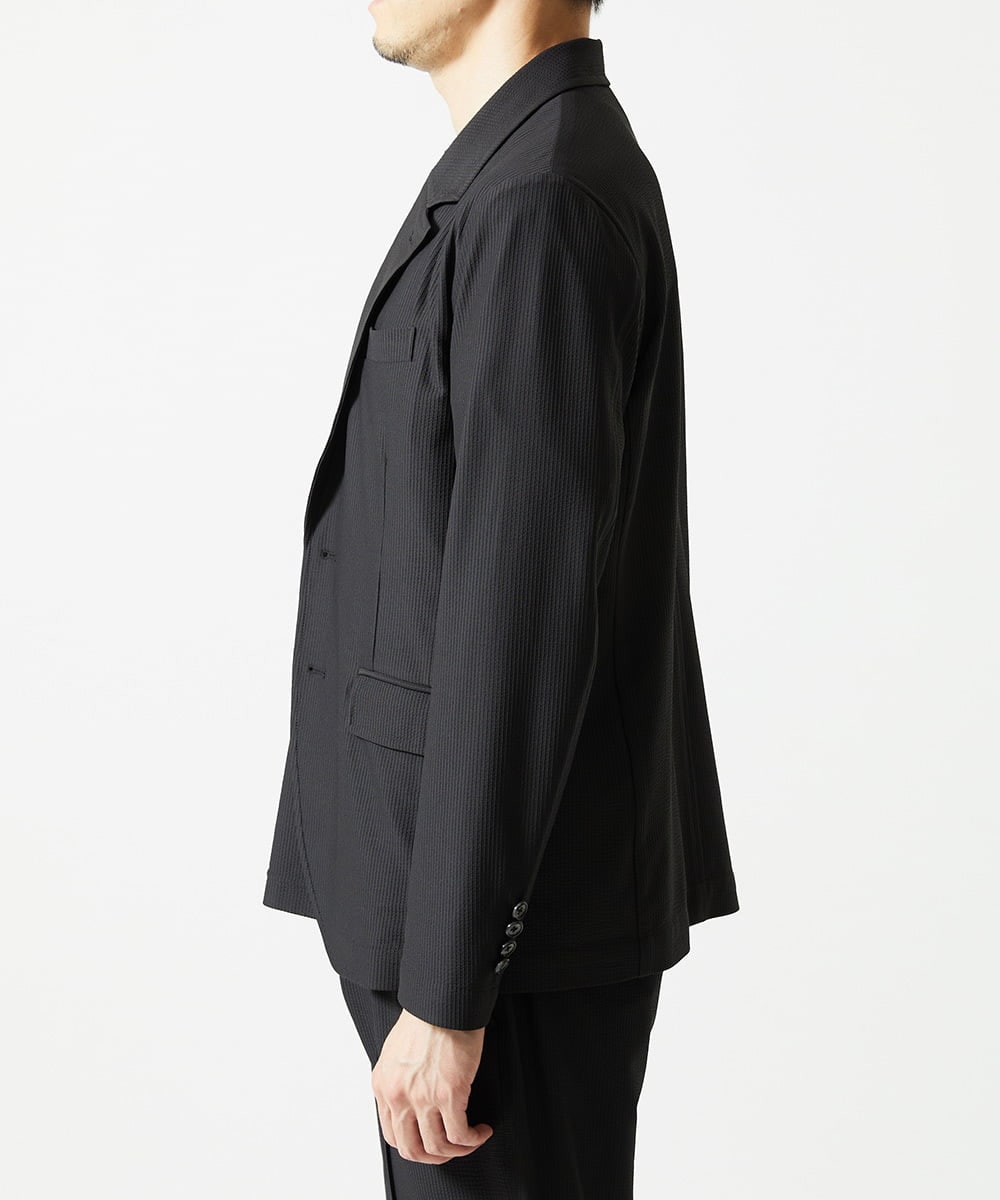MNDAF55450 MICHEL KLEIN HOMME(ミッシェルクラン オム) 【セットアップ】SUPERGAコラボジャケット ブラック