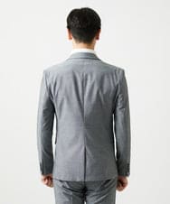 MNDAG03430 MICHEL KLEIN HOMME(ミッシェルクラン オム) 【セットアップ】オックスストレッチテーラードジャケット グレー