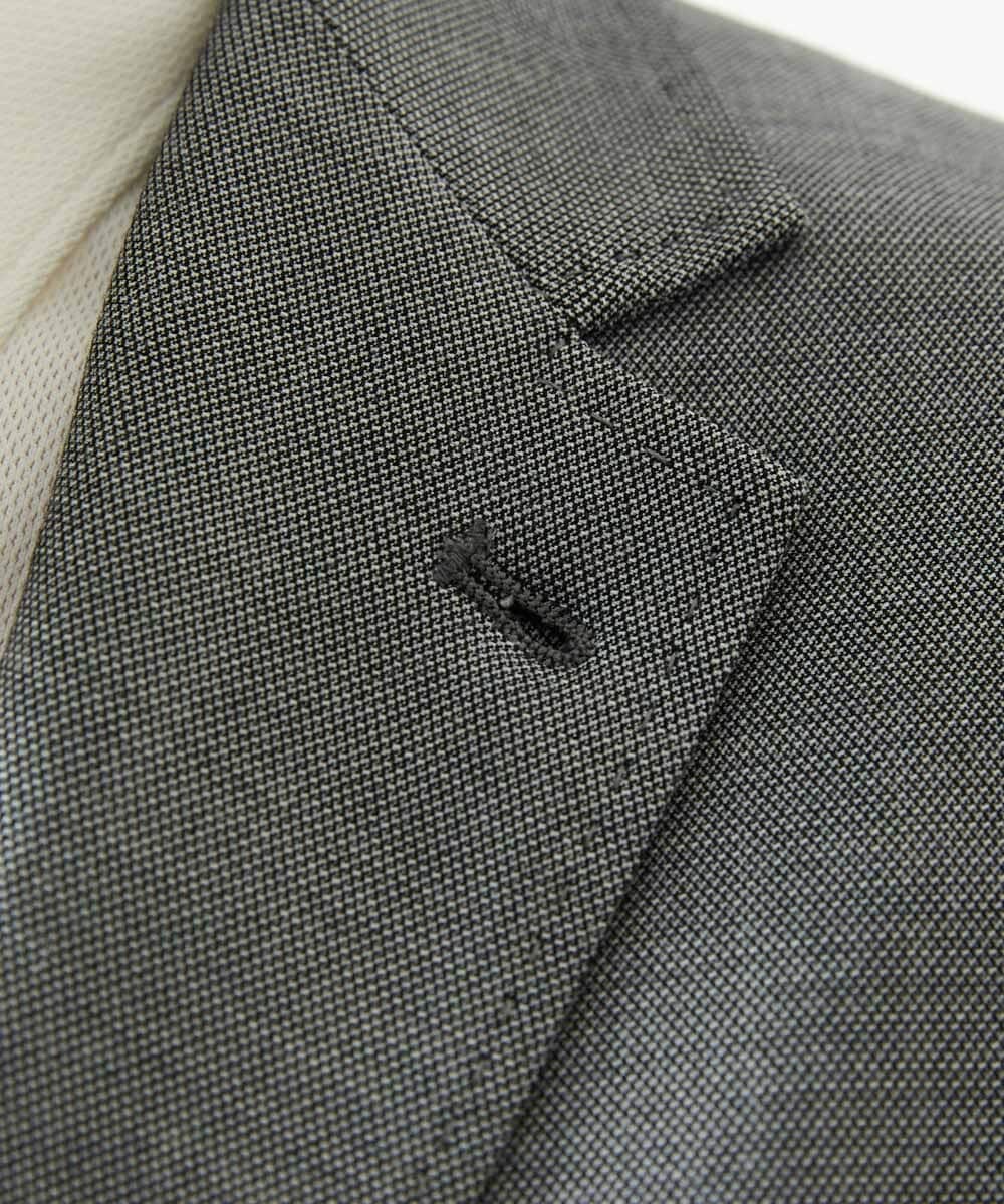 MNDAG03430 MICHEL KLEIN HOMME(ミッシェルクラン オム) 【セットアップ】オックスストレッチテーラードジャケット グレー