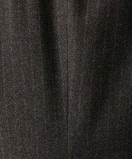 MNDAI53550 MICHEL KLEIN HOMME(ミッシェルクラン オム) 【セットアップ】ストライプ柄ウールコットンダブルジャケット ブラウン