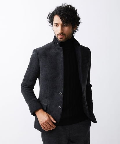 MNDAV54540 MICHEL KLEIN HOMME モールコンバーチブルジャケット