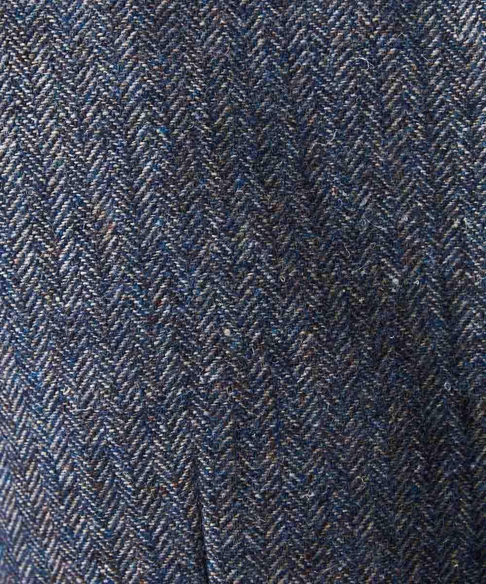 MNDAV84630 MICHEL KLEIN HOMME(ミッシェルクラン オム) ツイードコンバーチブルジャケット ブルー(55)