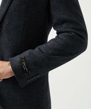 MNDCI06490 MICHEL KLEIN HOMME(ミッシェルクラン オム) 【セットアップ】グレンチェック柄テーラードジャケット ダークグレー