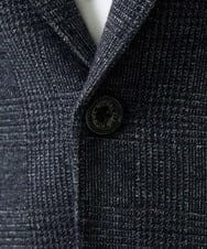 MNDCI06490 MICHEL KLEIN HOMME(ミッシェルクラン オム) 【セットアップ】グレンチェック柄テーラードジャケット ダークグレー