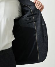 MNDCI06490 MICHEL KLEIN HOMME(ミッシェルクラン オム) 【セットアップ】グレンチェック柄テーラードジャケット ダークグレー