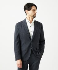 MNDCI06490 MICHEL KLEIN HOMME(ミッシェルクラン オム) 【セットアップ】グレンチェック柄テーラードジャケット ダークグレー