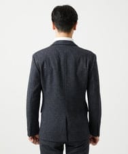 MNDCI06490 MICHEL KLEIN HOMME(ミッシェルクラン オム) 【セットアップ】グレンチェック柄テーラードジャケット ダークグレー