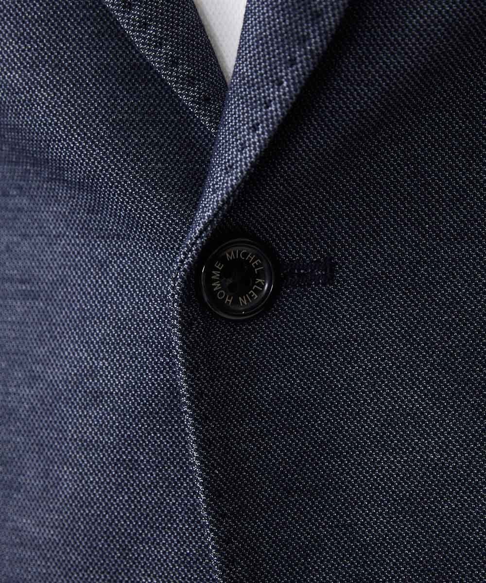 MNDDA03430 MICHEL KLEIN HOMME(ミッシェルクラン オム) 【セットアップ】ジャージテーラードジャケット ネイビー