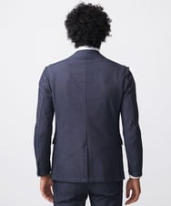 MNDDA03430 MICHEL KLEIN HOMME(ミッシェルクラン オム) 【セットアップ】ジャージテーラードジャケット ネイビー