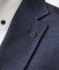 MNDDA03430 MICHEL KLEIN HOMME(ミッシェルクラン オム) 【セットアップ】ジャージテーラードジャケット ネイビー