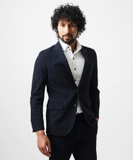 MNDDA03430 MICHEL KLEIN HOMME(ミッシェルクラン オム) 【セットアップ】ジャージテーラードジャケット ブラック