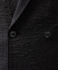MNDDA52450 MICHEL KLEIN HOMME(ミッシェルクラン オム) 【セットアップ】ジャガードダブルジャケット ブラック