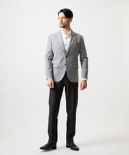 MNDDD60600 MICHEL KLEIN HOMME(ミッシェルクラン オム) ウールテーラードジャケット グレー