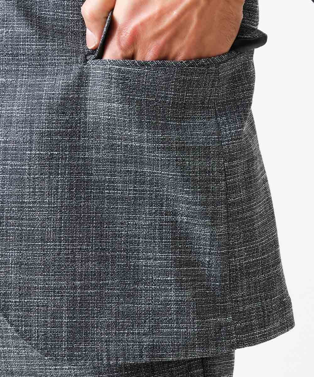 MNDDX04400 MICHEL KLEIN HOMME(ミッシェルクラン オム) ベーシックテーラードジャケット セットアップ グレー