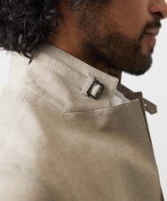 MNDGC54450 MICHEL KLEIN HOMME(ミッシェルクラン オム) 【セットアップ】メッシュコンバーチブルジャケット ベージュ
