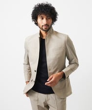 MNDGC54450 MICHEL KLEIN HOMME(ミッシェルクラン オム) 【セットアップ】メッシュコンバーチブルジャケット ベージュ