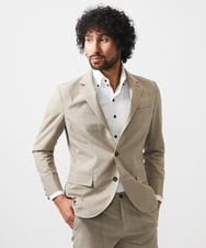 MNDGC54450 MICHEL KLEIN HOMME(ミッシェルクラン オム) 【セットアップ】メッシュコンバーチブルジャケット ベージュ