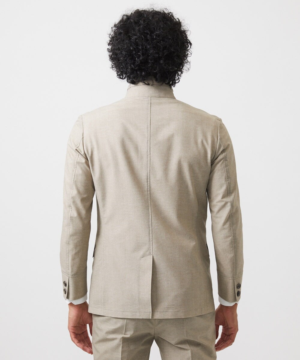 MNDGC54450 MICHEL KLEIN HOMME(ミッシェルクラン オム) 【セットアップ】メッシュコンバーチブルジャケット ベージュ
