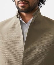 MNDGC56430 MICHEL KLEIN HOMME(ミッシェルクラン オム) 【セットアップ】ストレッチコンバーチブルジャケット ベージュ