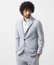 MNDGC56430 MICHEL KLEIN HOMME(ミッシェルクラン オム) 【セットアップ】ストレッチコンバーチブルジャケット ライトグレー