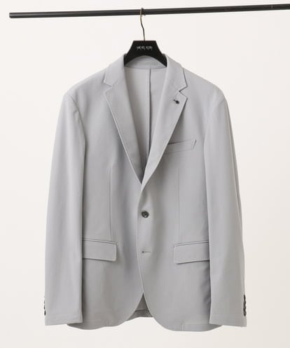 MNDGD03430 MICHEL KLEIN HOMME 【セットアップ】コットンライクストレッチテーラードジャケット