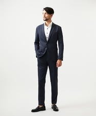 MNDGD04400 MICHEL KLEIN HOMME(ミッシェルクラン オム) 【セットアップ】ストレッチテーラードジャケット ネイビー