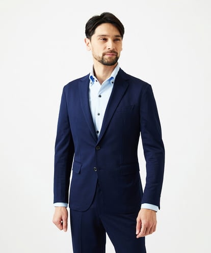MNDGD54400 MICHEL KLEIN HOMME 【セットアップ】メッシュテーラードジャケット