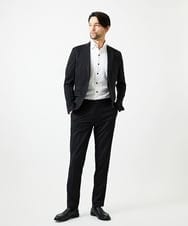 MNDGD54400 MICHEL KLEIN HOMME(ミッシェルクラン オム) 【セットアップ】メッシュテーラードジャケット ブラック